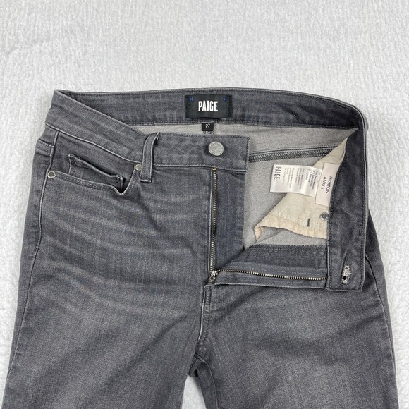 Paige Jeans Womens‎ 27 Gray Hoxton Ankle Skinny Casual Preppy Ladies Pants - Picture 3 of 16